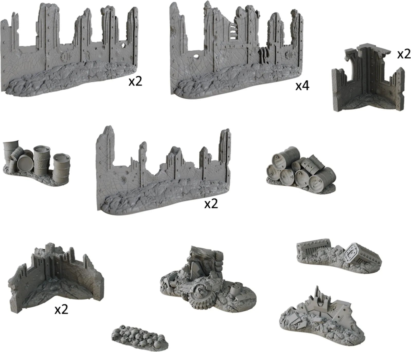 VR-114571 TerrainCrate Gothic Ruins - Mantic Games - Titan Pop Culture