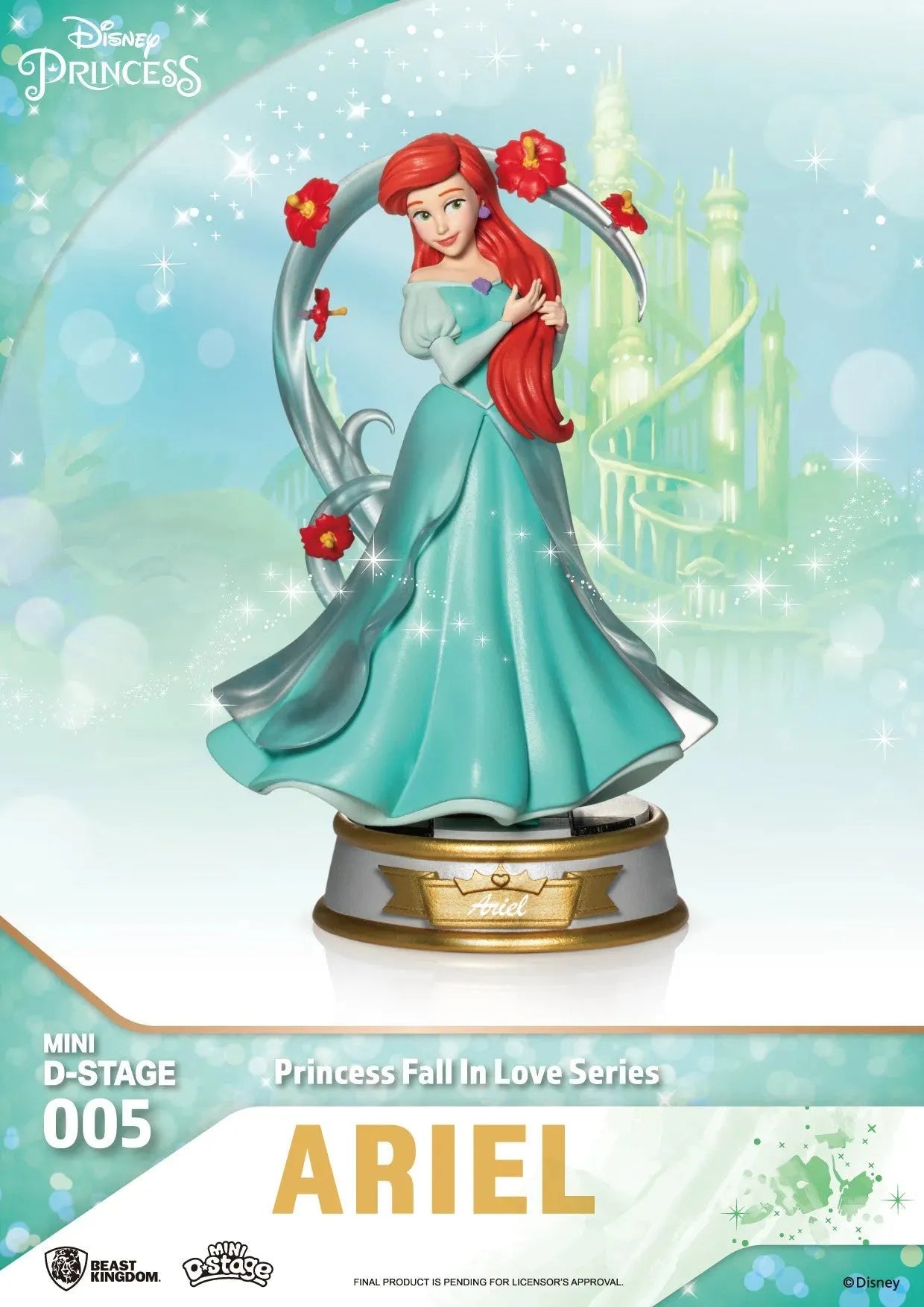 VR-114672 Beast Kingdom Mini D Stage Disney Princess Fall In Love Series Ariel - Beast Kingdom - Titan Pop Culture