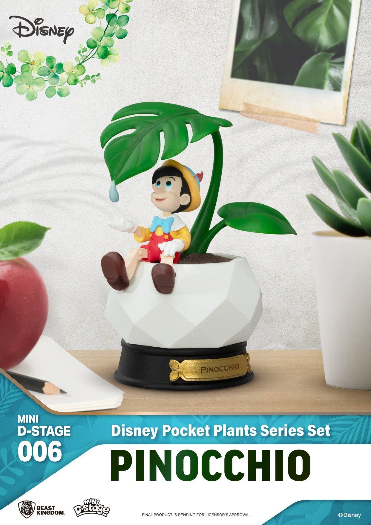 VR-114788 Beast Kingdom Mini D Stage Disney Pocket Plants Series Pinocchio - Beast Kingdom - Titan Pop Culture