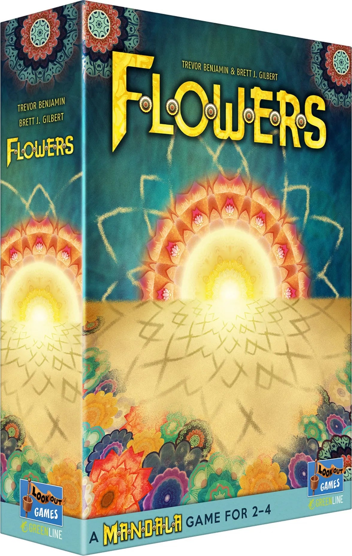 VR-114869 Flowers - A Mandala Game - Lookout Games - Titan Pop Culture