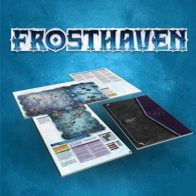VR-115005 Frosthaven Play Surface Book Set - Cephalofair Games - Titan Pop Culture