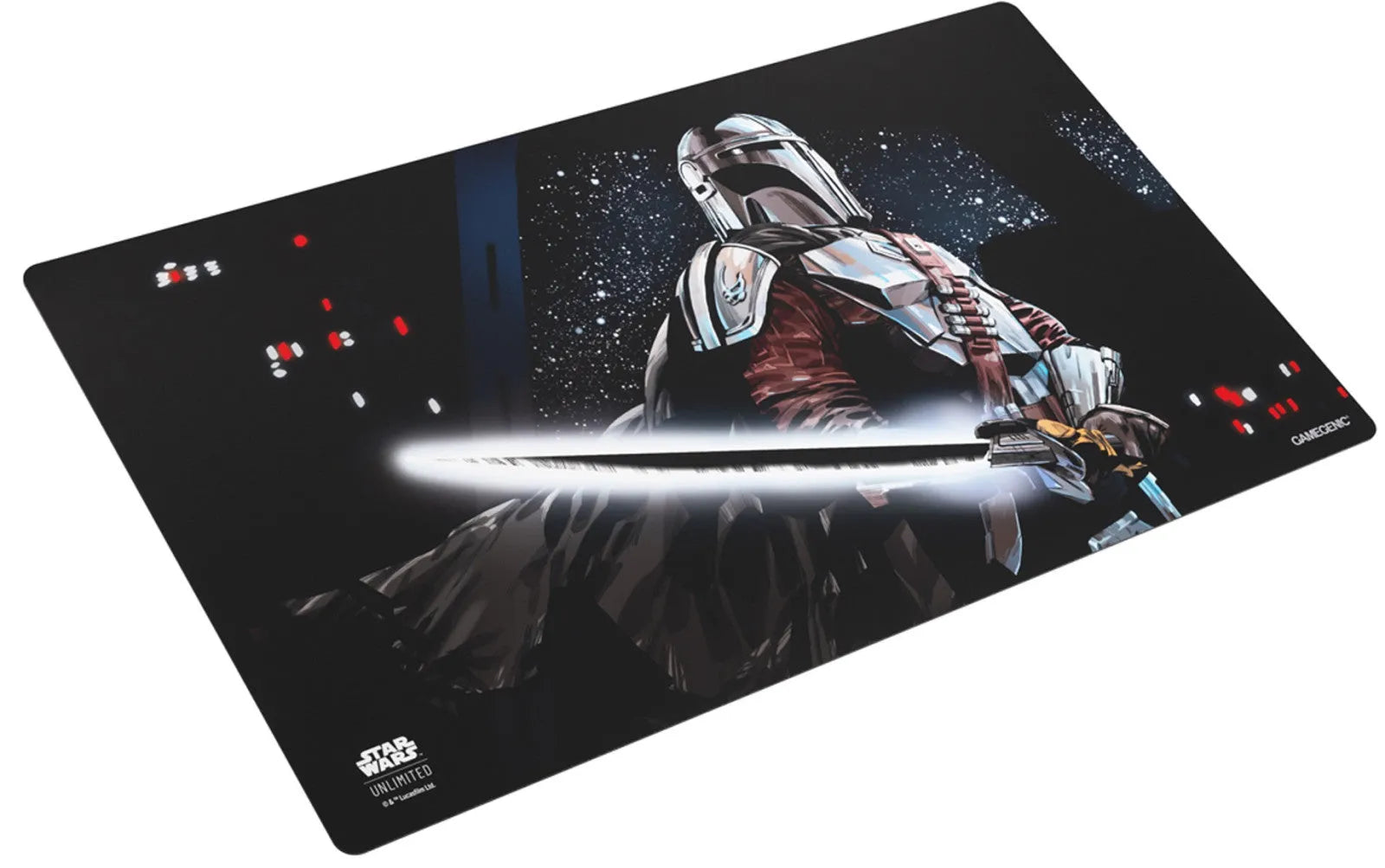 VR-115041 Gamegenic Star Wars Unlimited Game Mat - Mandalorian - Gamegenic - Titan Pop Culture