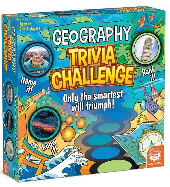 VR-115346 Geography Trivia Challenge - MindWare - Titan Pop Culture