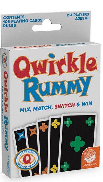 VR-115356 Qwirkle Rummy - Colour Blind Edition - MindWare - Titan Pop Culture