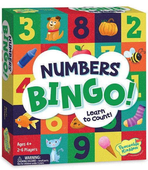 VR-115371 Numbers Bingo! - Peaceable Kingdom - Titan Pop Culture