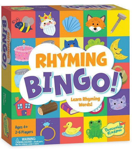 VR-115372 Rhyming Bingo! - Peaceable Kingdom - Titan Pop Culture