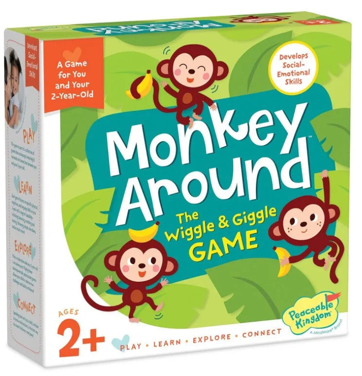 VR-115386 Monkey Around The Wiggle & Giggle Game - Peaceable Kingdom - Titan Pop Culture