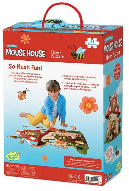 Floor Puzzle Mouse House 41 Pieces