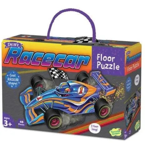 VR-115413 Floor Puzzle Racecar 48 Pieces - Peaceable Kingdom - Titan Pop Culture