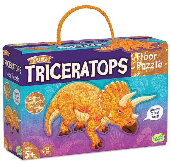 Floor Puzzle Triceratops 52 Pieces