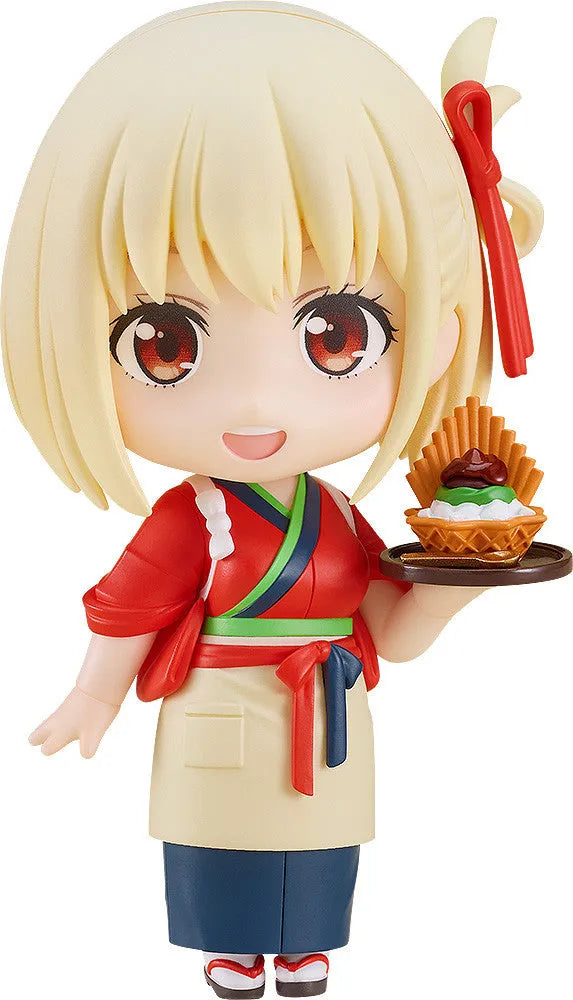 VR-115865 Lycoris Recoil Nendoroid Chisato Nishikigi Cafe LycoReco Uniform Version - Good Smile Company - Titan Pop Culture