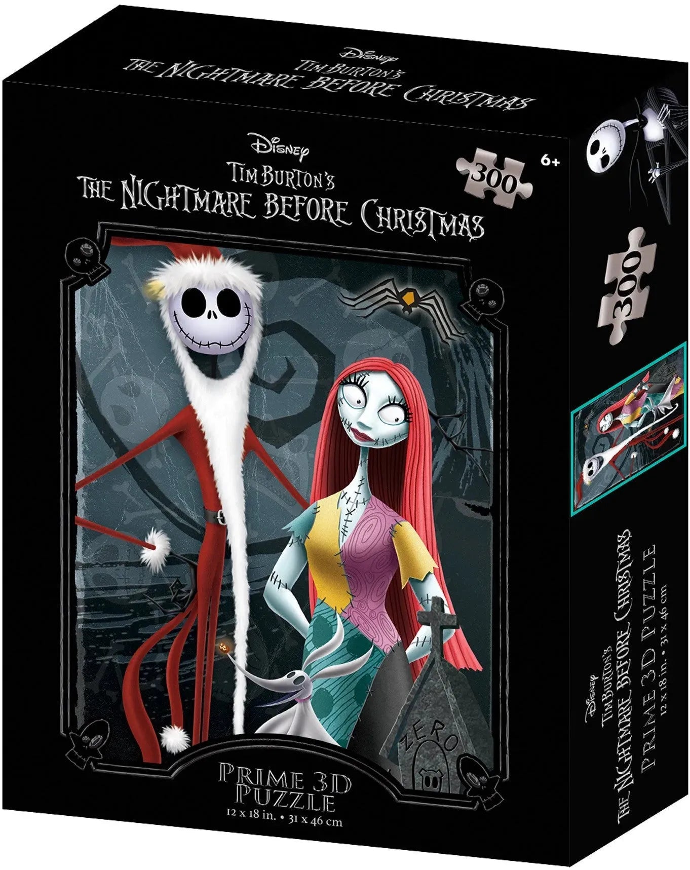 VR-115997 Prime3D Nightmare Before Christmas - 300 Piece 3D Puzzle - Prime3D - Titan Pop Culture