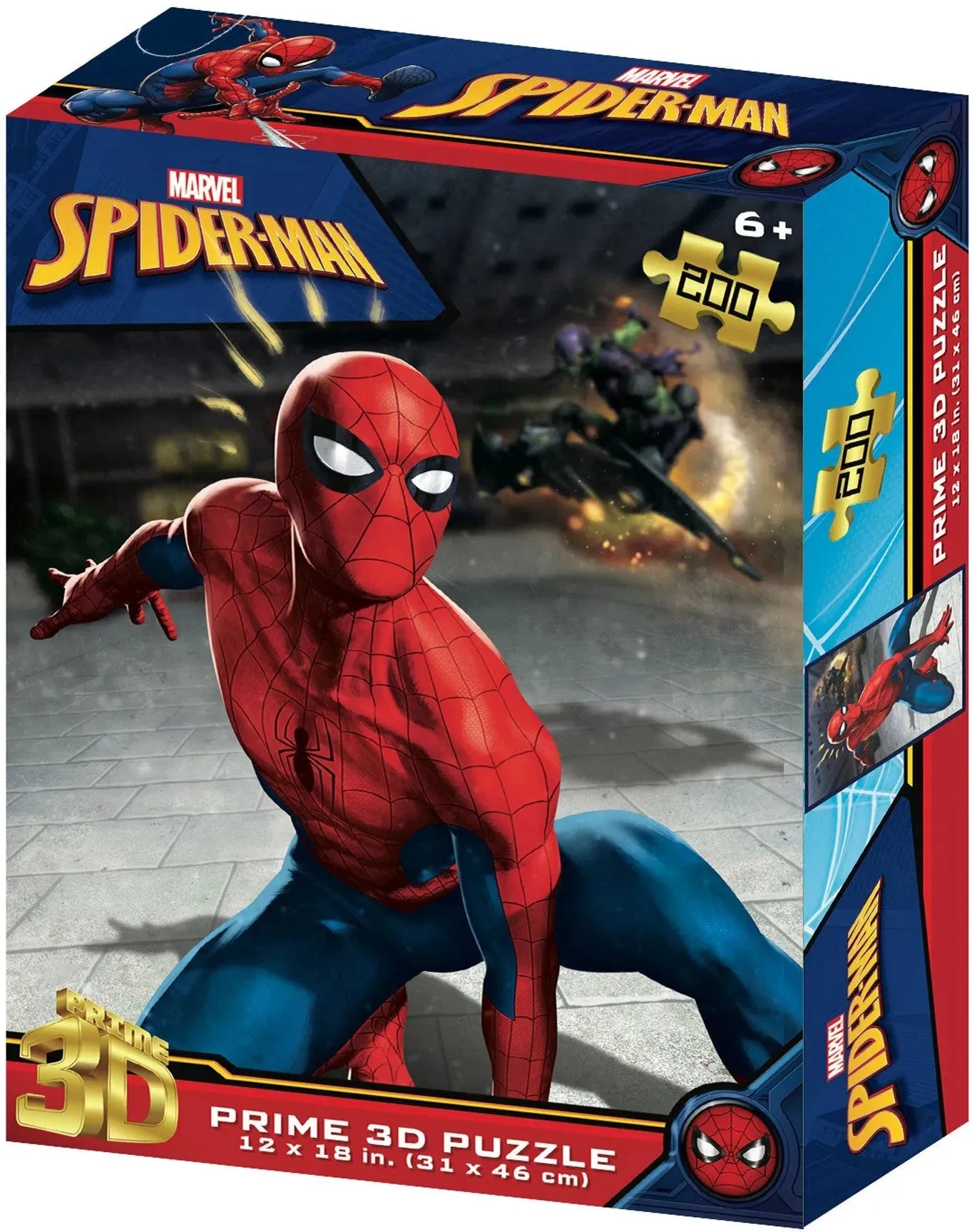 VR-115998 Prime3D Marvel Spider-Man - 200 Piece 3D Puzzle - Prime3D - Titan Pop Culture