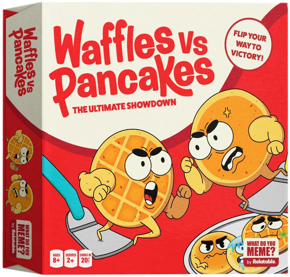 VR-116106 Waffles vs Pancakes (Do not sell on online marketplaces) - What Do You Meme - Titan Pop Culture