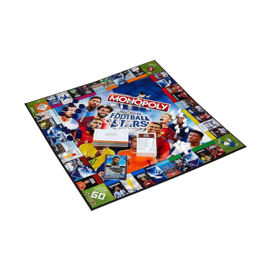 VR-116130 World Football Stars Monopoly - Winning Moves - Titan Pop Culture