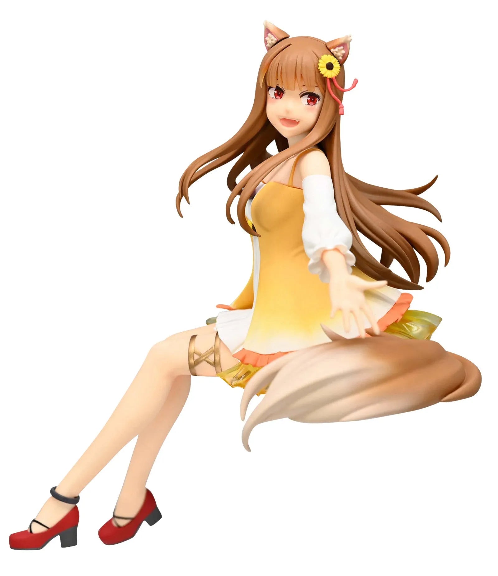 Spice and Wolf Noodle Stopper Figure Holo Sunflower Dress Version