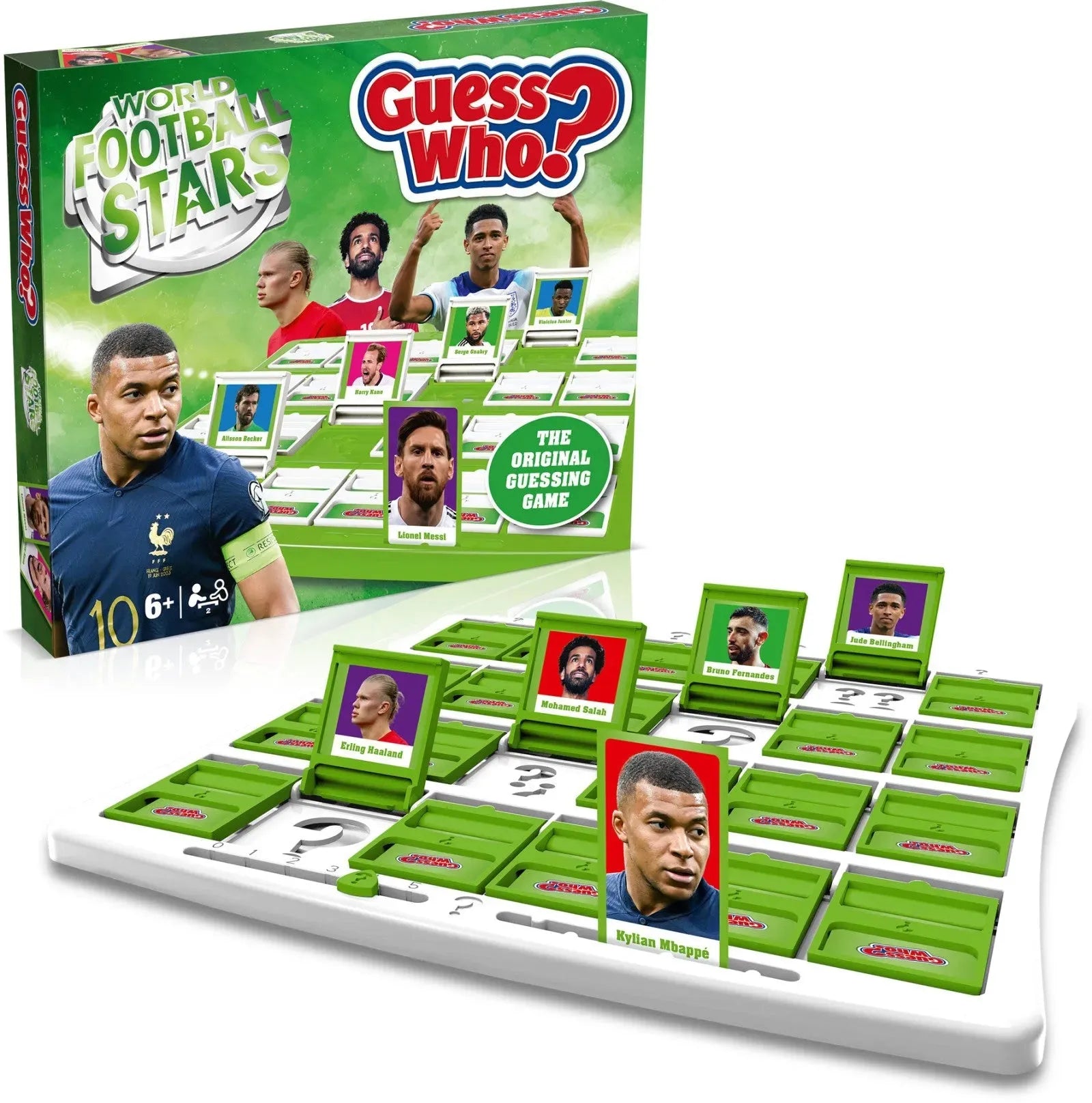 VR-116300 Guess Who World Football Stars (Green Refresh) - Winning Moves - Titan Pop Culture