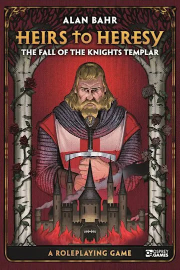 VR-116515 Heirs to Heresy The Fall of the Knights Templar - Osprey - Titan Pop Culture