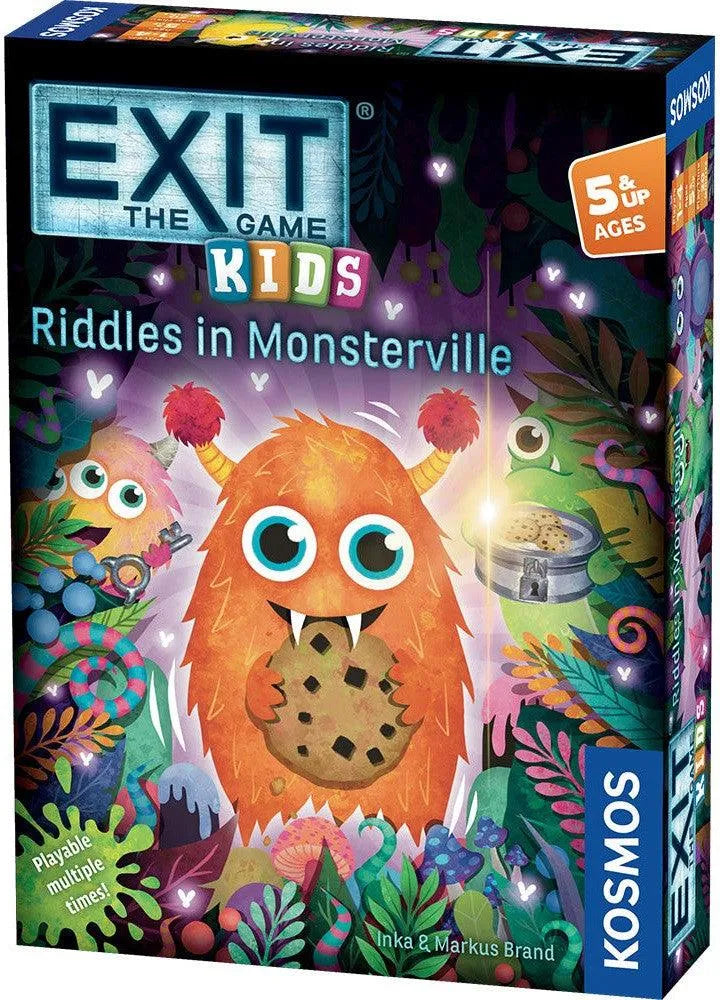 VR-116635 Exit the Game Kids Riddles in Monsterville - Kosmos - Titan Pop Culture