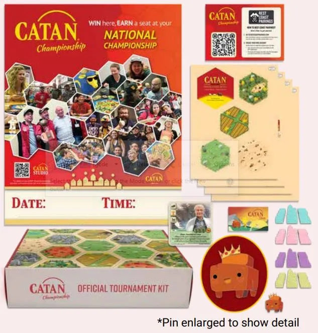 VR-116754 CATAN - Championship Official Tournament Kit #3 - Titan Pop Culture - Titan Pop Culture