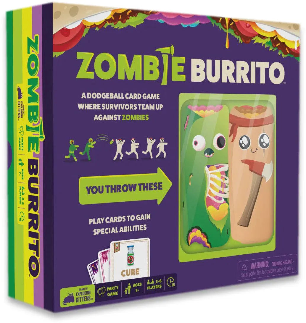 VR-116892 Zombie Burrito by Exploding Kittens - Exploding Kittens - Titan Pop Culture