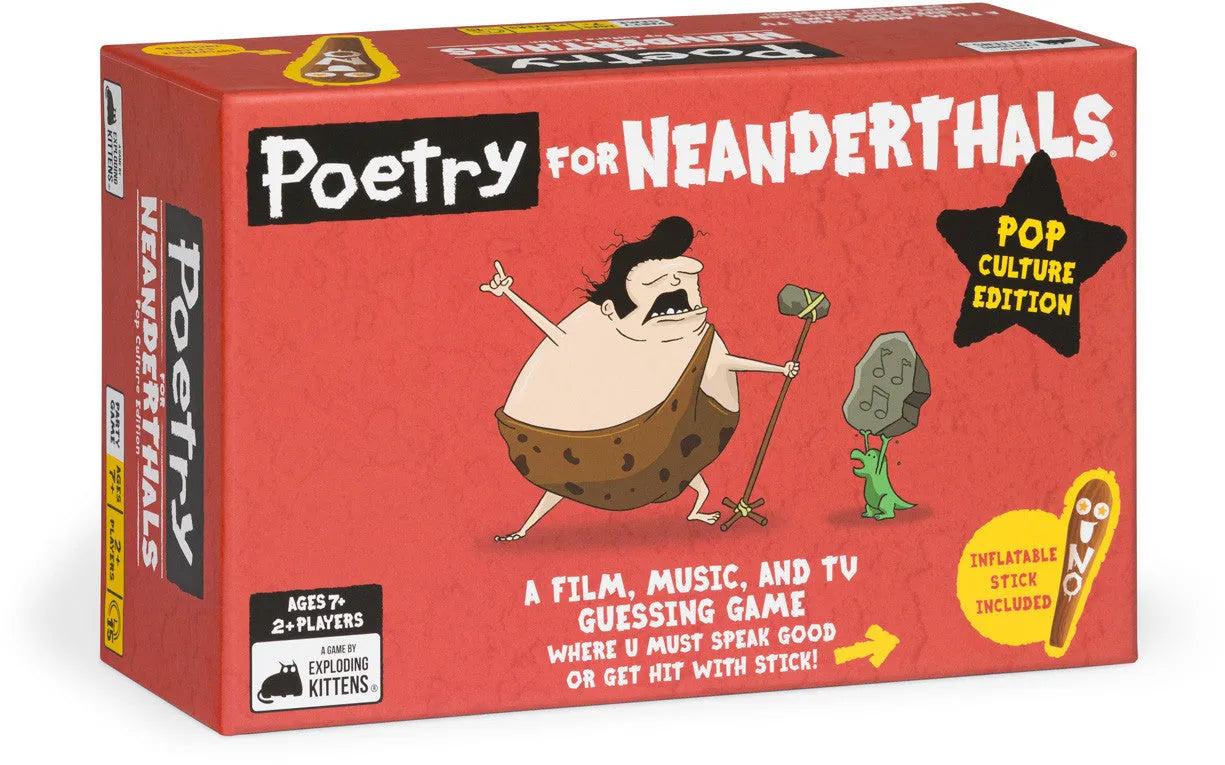 VR-116894 Poetry for Neanderthals Pop Culture Edition (by Exploding Kittens) - Exploding Kittens - Titan Pop Culture