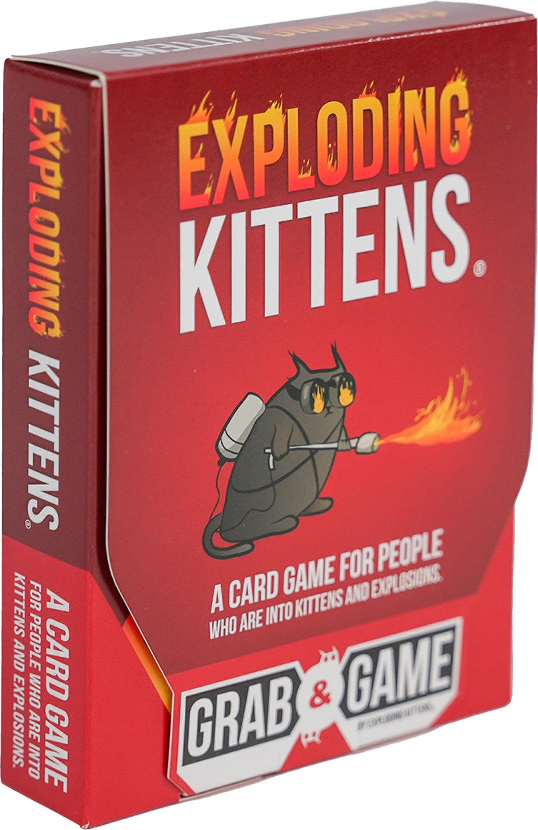 VR-116903 Grab & Game - Exploding Kittens - Exploding Kittens - Titan Pop Culture