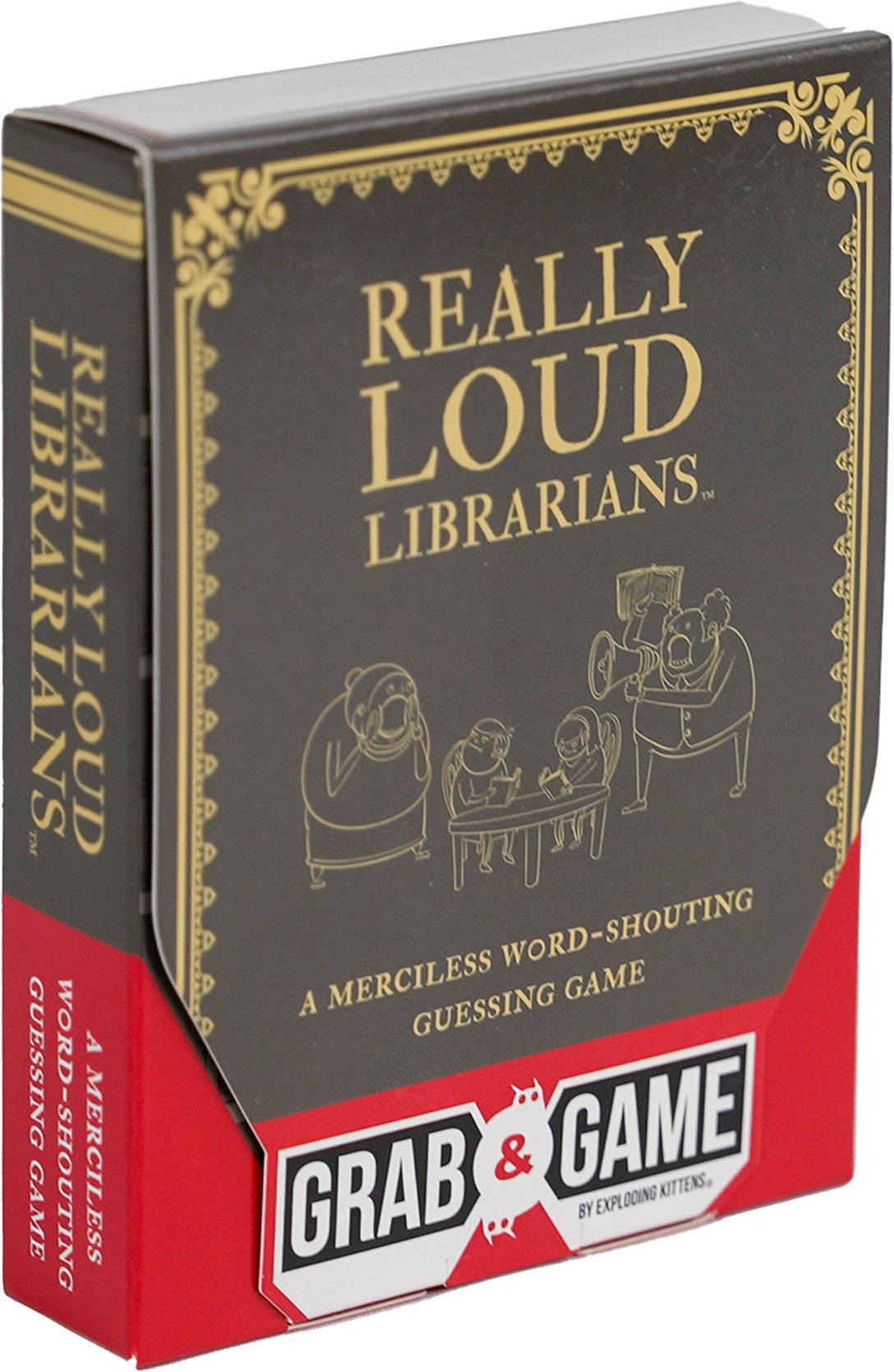 VR-116905 Grab & Game - Really Loud Librarians (by Exploding Kittens) - Exploding Kittens - Titan Pop Culture