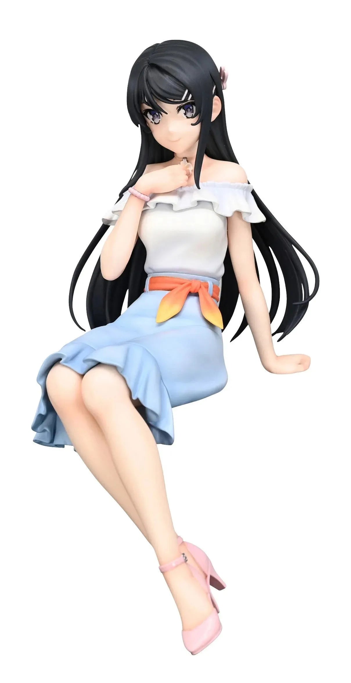 VR-117148 Rascal Does Not Dream Series Noodle Stopper Figure Mai Sakurajima Summer Outfit Version - FURYU Corporation - Titan Pop Culture