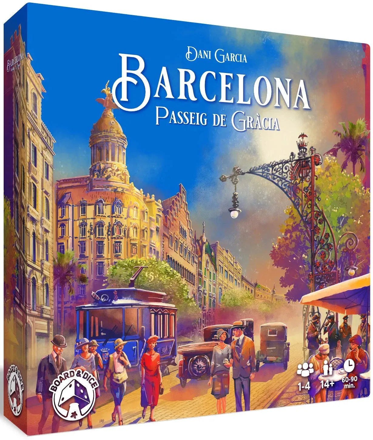 VR-117368 Barcelona Passeig De Gracia Expansion - Board & Dice - Titan Pop Culture