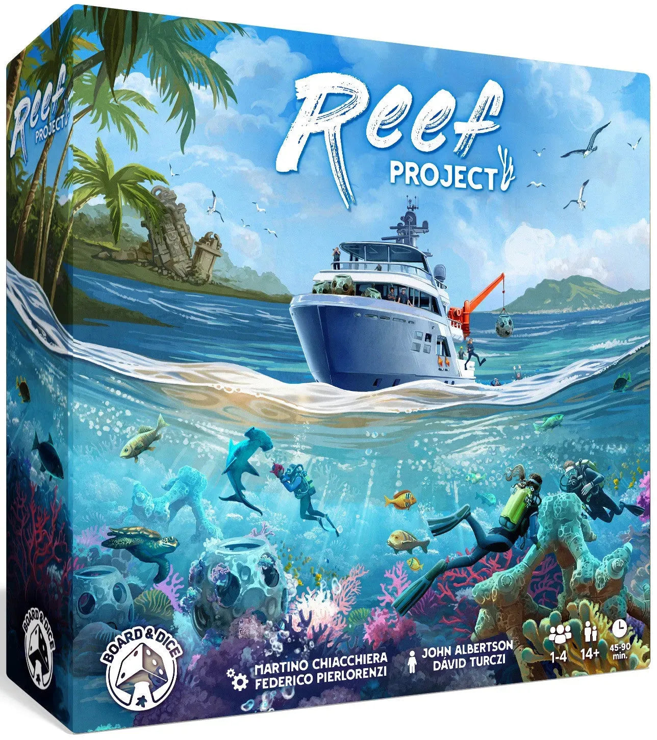 VR-117369 Reef Project - Board & Dice - Titan Pop Culture