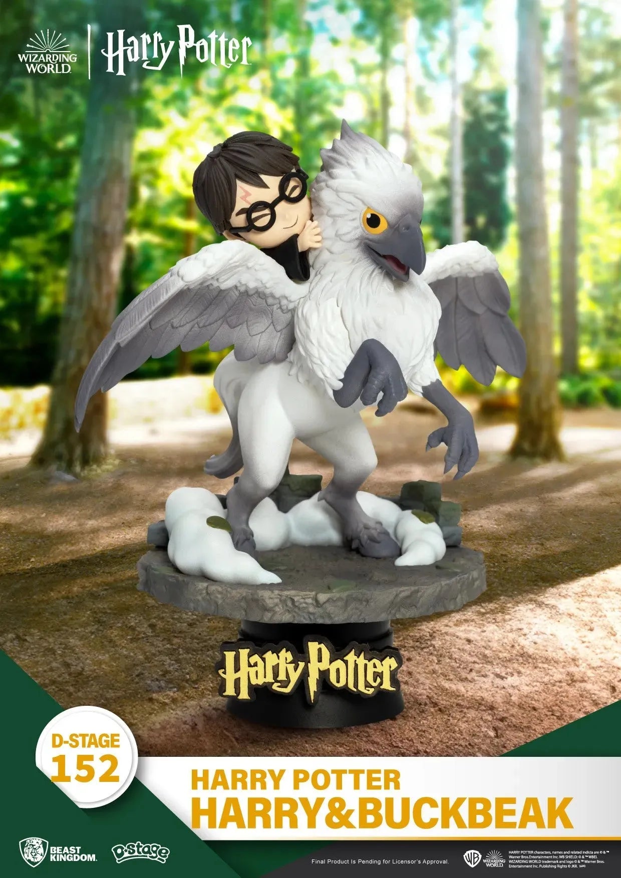 VR-117374 Beast Kingdom D Stage Harry Potter Harry and Buckbeak - Beast Kingdom - Titan Pop Culture