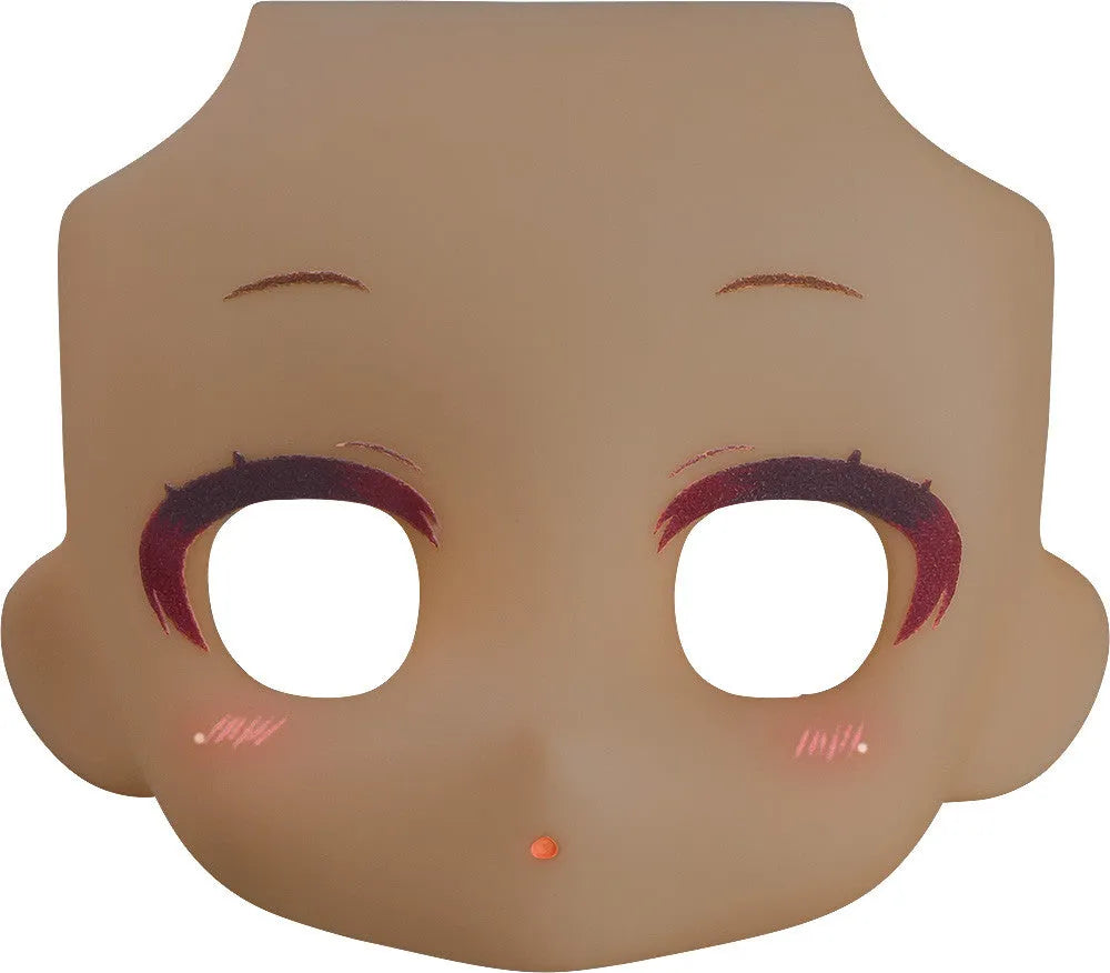 Nendoroid Doll Customizable Face Plate Narrowed Eyes with Makeup (Cinnamon)