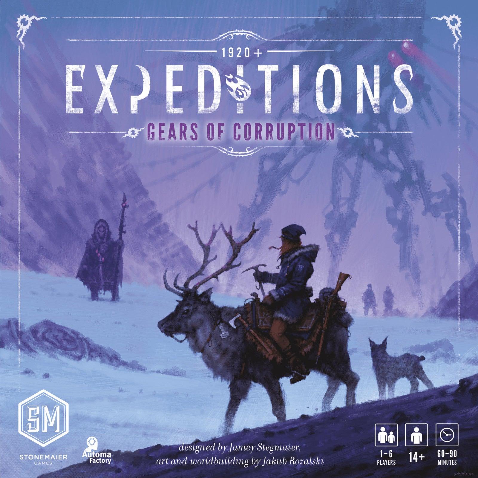 VR-117419 Expeditions Gears of Corruption Expansion - Stonemaier Games - Titan Pop Culture