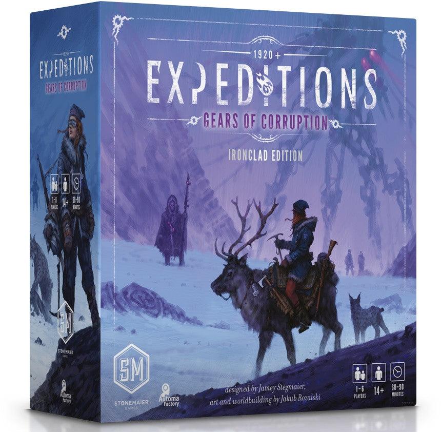 VR-117420 Expeditions Gears of Corruption Expansion Ironclad Edition - Stonemaier Games - Titan Pop Culture