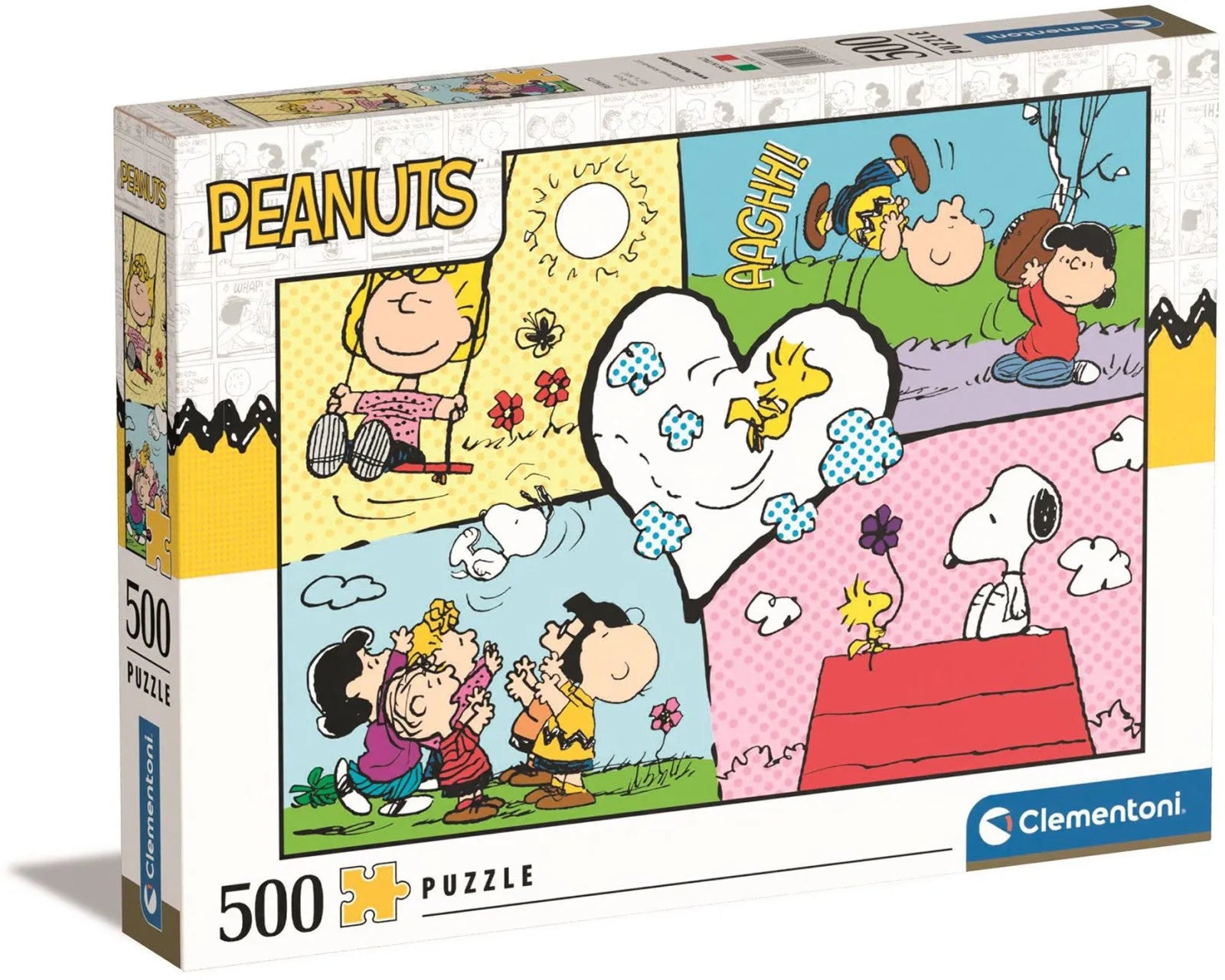 VR-117478 Clementoni Puzzle Peanuts 500 Piece Puzzle - Clementoni - Titan Pop Culture