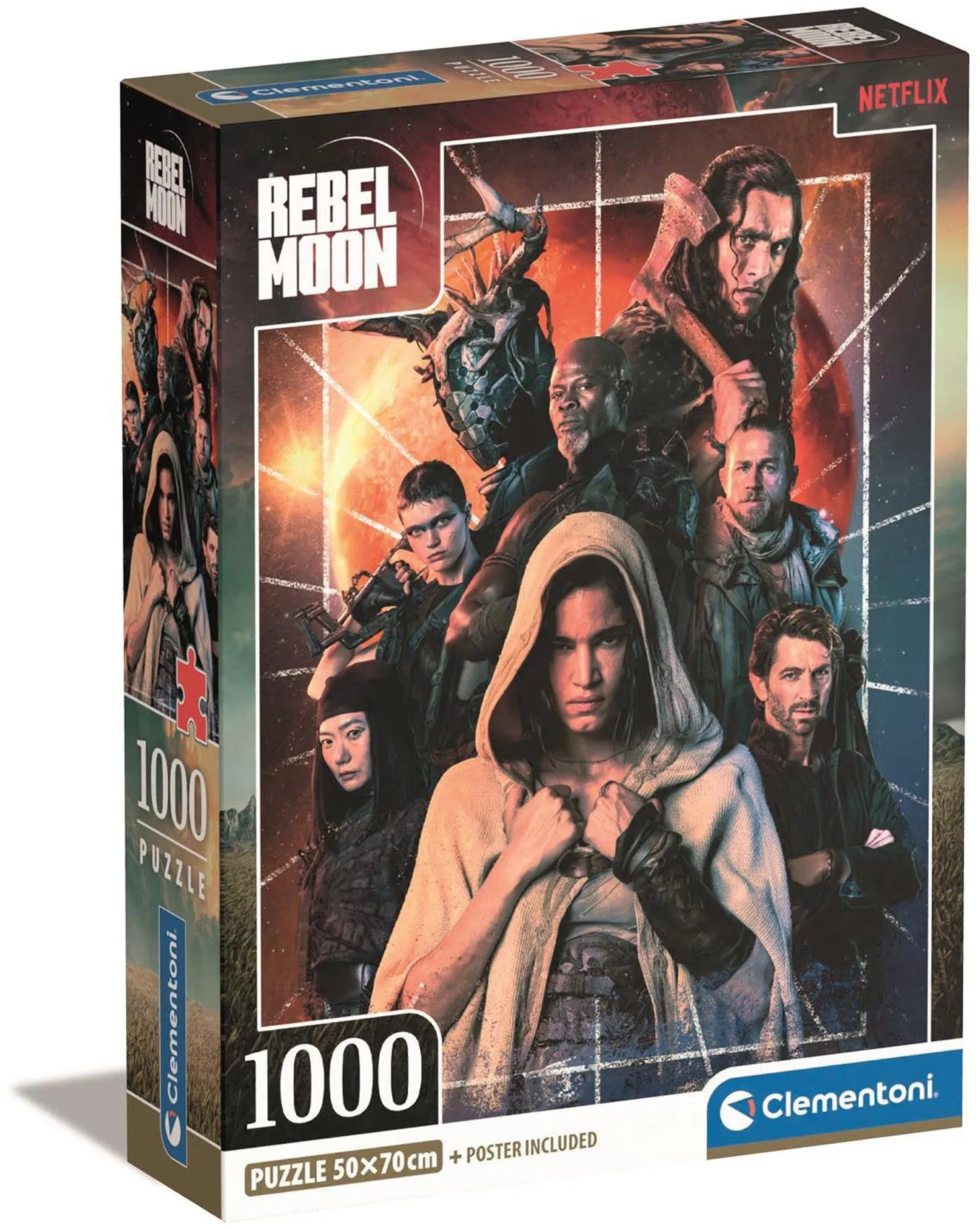 VR-117490 Clementoni Puzzle Netflix Rebel Moon Compact 1 1000 Piece Puzzle - Clementoni - Titan Pop Culture