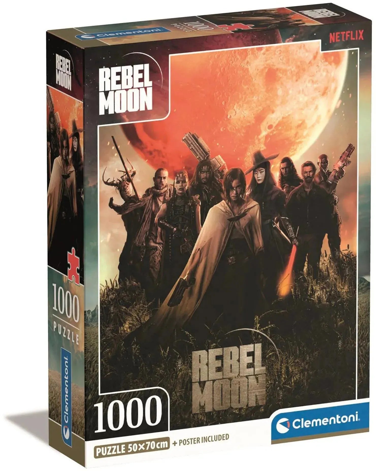 VR-117491 Clementoni Puzzle Netflix Rebel Moon Compact 2 1000 Piece Puzzle - Clementoni - Titan Pop Culture