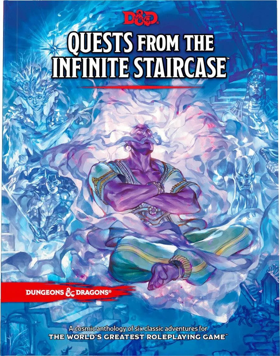 VR-118001 D&D Dungeons & Dragons Quests from the Infinite Staircase Hardcover - Wizards of the Coast - Titan Pop Culture