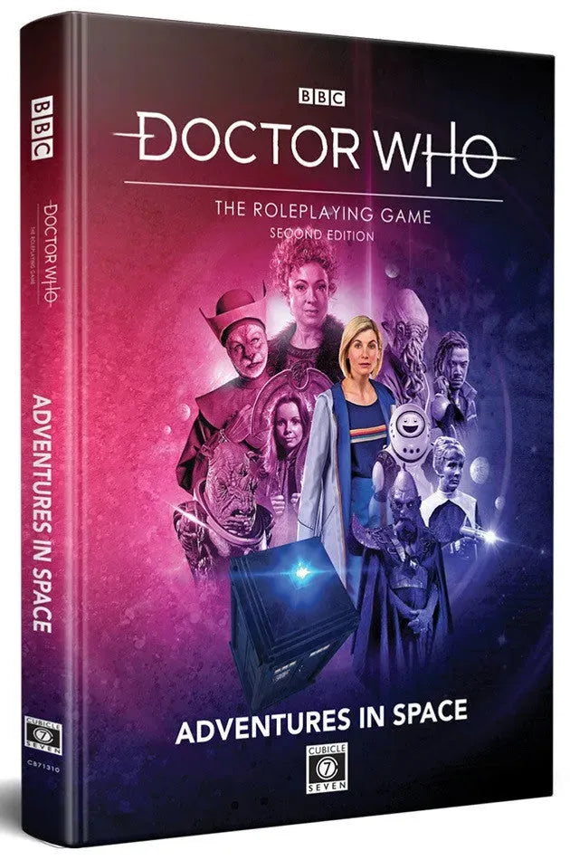 VR-118006 Doctor Who RPG 2nd Edition Adventures In Space - Cubicle 7 - Titan Pop Culture