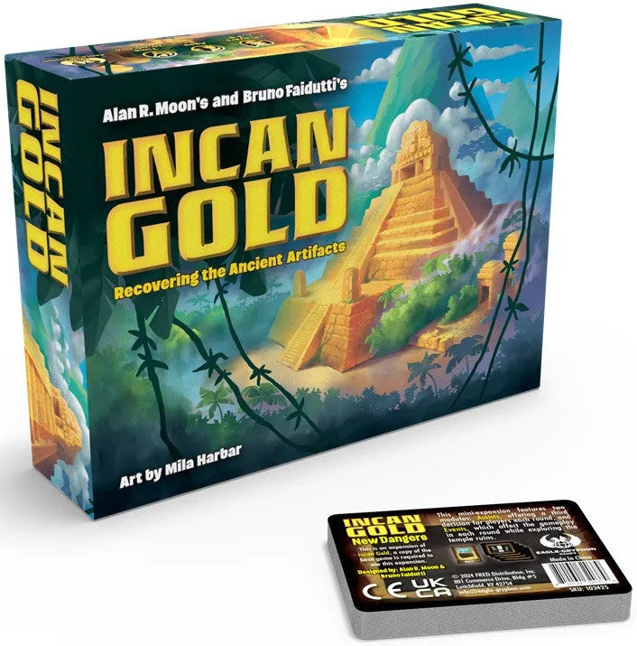 VR-118421 Incan Gold 2024 Edition (Inc New Dangers Expansion) - Eagle Gryphon Games - Titan Pop Culture