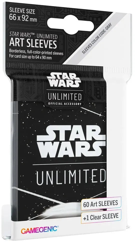 VR-118627 Gamegenic Star Wars Unlimited Art Sleeves - Card Back White - Gamegenic - Titan Pop Culture