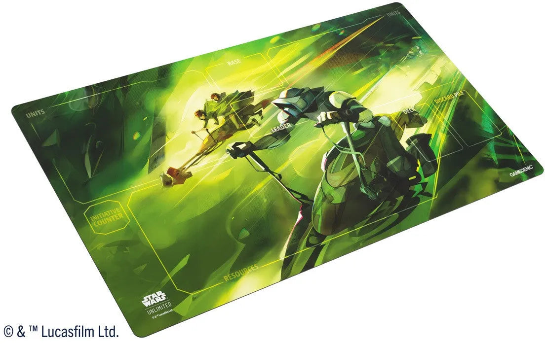 VR-118628 Gamegenic Star Wars Unlimited Game Mat - Speeder Bike Chase - Gamegenic - Titan Pop Culture