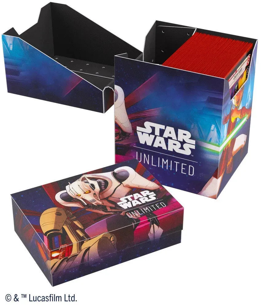 VR-118630 Gamegenic Star Wars Unlimited Soft Crate - Ahsoka Tano/General Grievous - Gamegenic - Titan Pop Culture