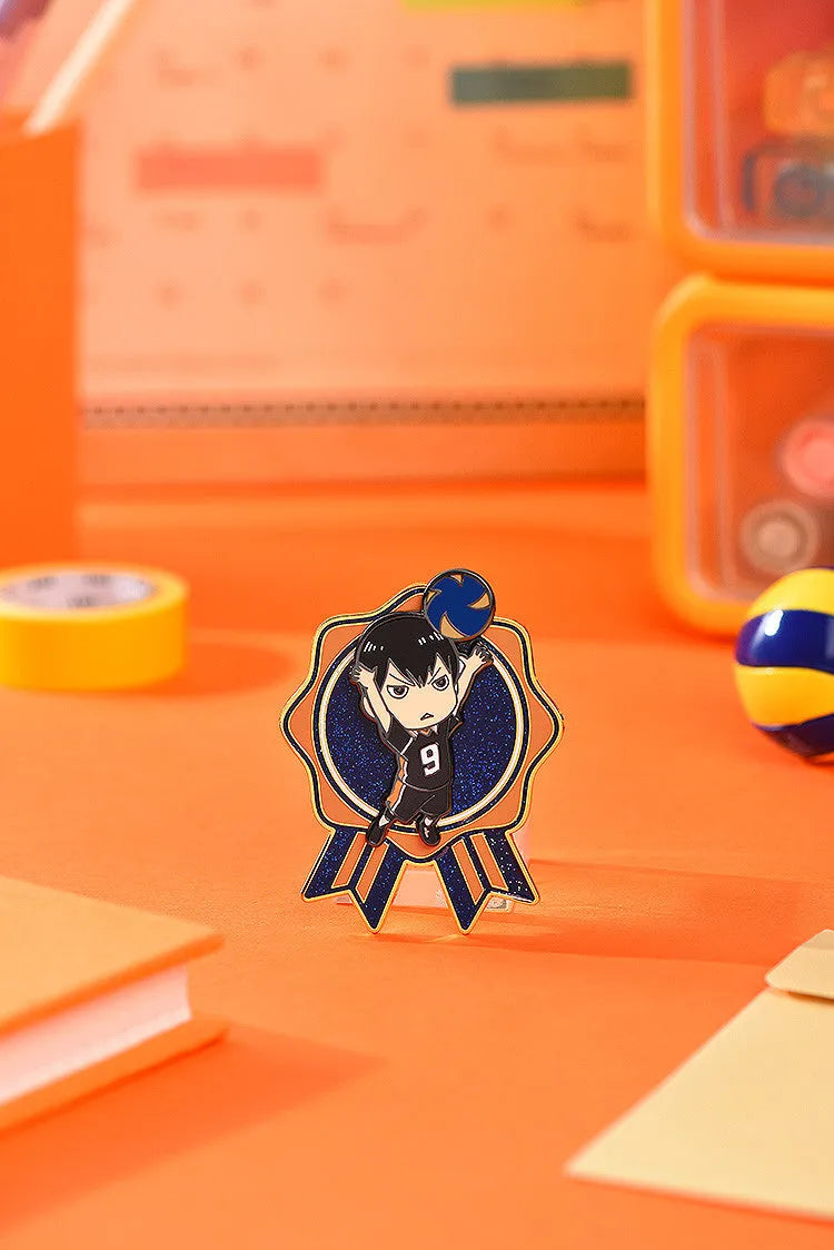 VR-118702 Haikyu!! Metal Badge Tobio Kageyama - Good Smile Company - Titan Pop Culture