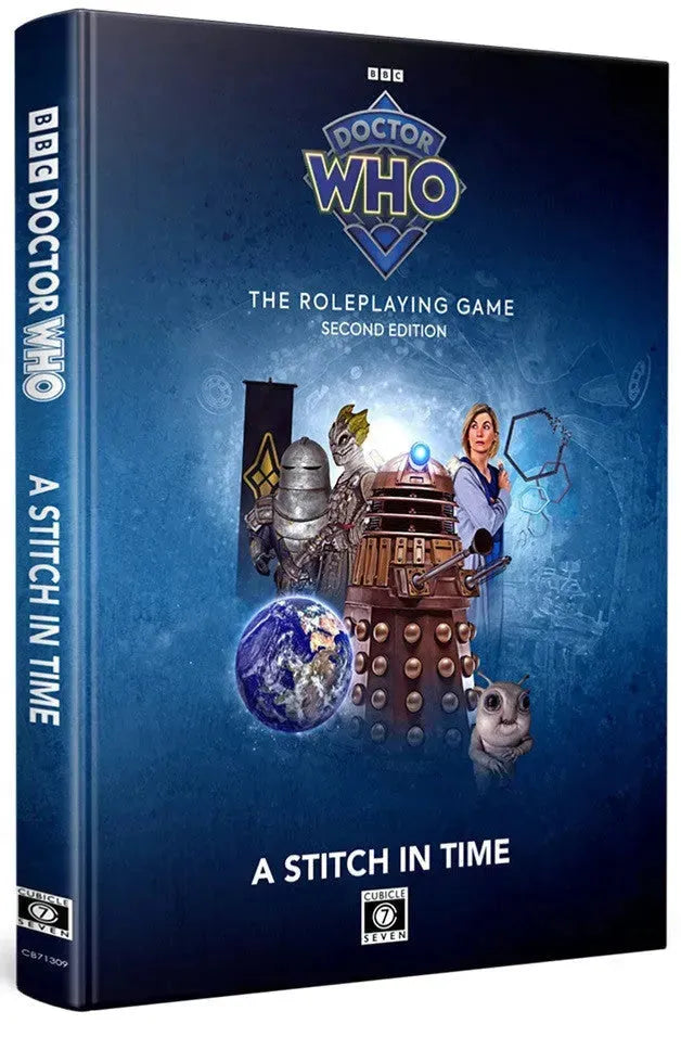 VR-118752 Doctor Who RPG 2E A Stitch in Time - Cubicle 7 - Titan Pop Culture