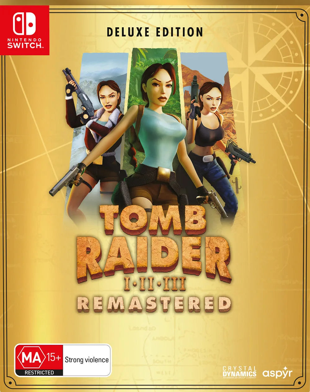 VR-118918 SWI Tomb Raider I-III: Remastered Collection - Deluxe Edition - Titan Pop Culture - Titan Pop Culture