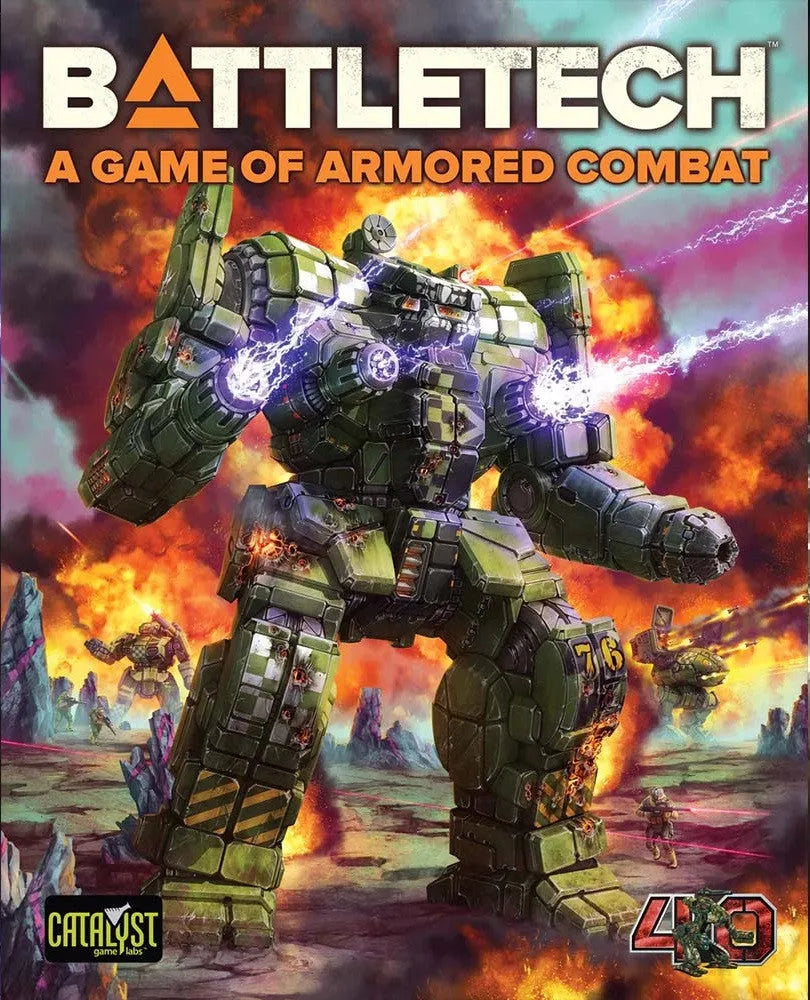 VR-119178 BattleTech - A Game of Armored Combat 40th Anniversary - Catalyst Game Labs - Titan Pop Culture