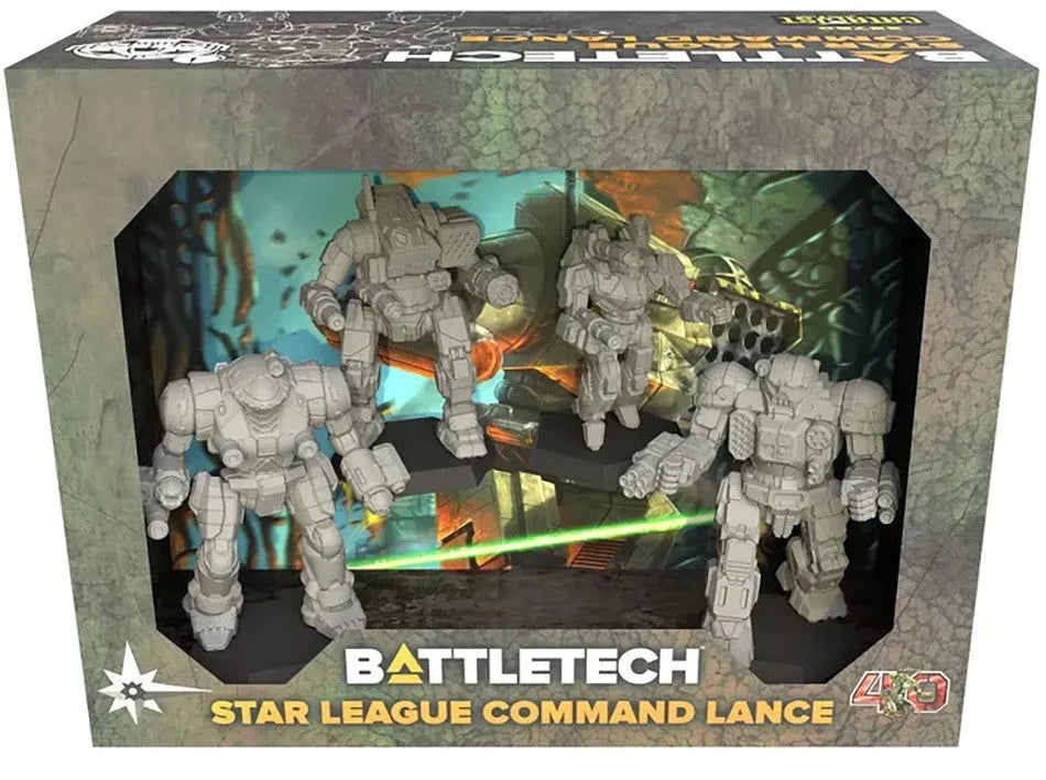 VR-119180 BattleTech: Star League Command Lance - Catalyst Game Labs - Titan Pop Culture