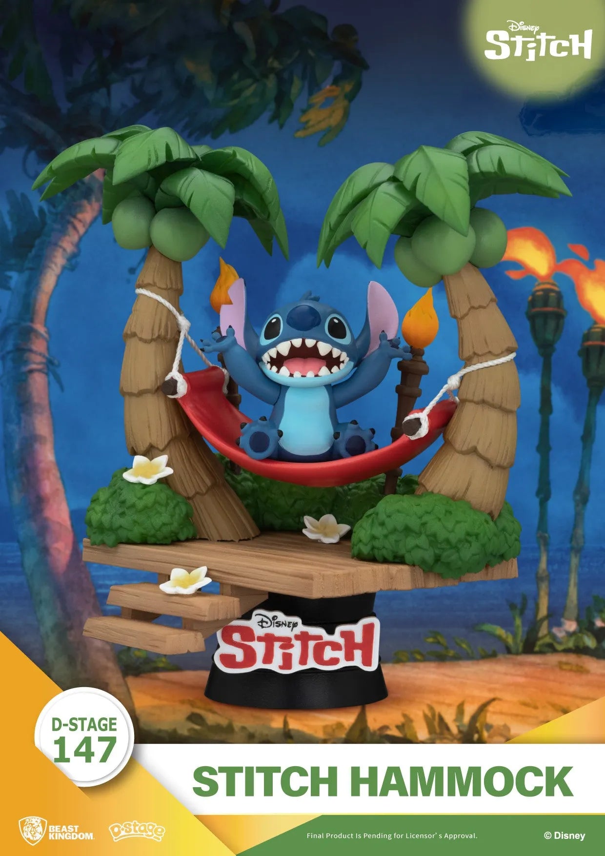 VR-119269 Beast Kingdom D Stage Stitch Hammock - Beast Kingdom - Titan Pop Culture